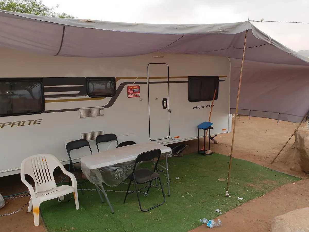 Kemping New English Luxury Caravan On The Sea Hotel Ejlat